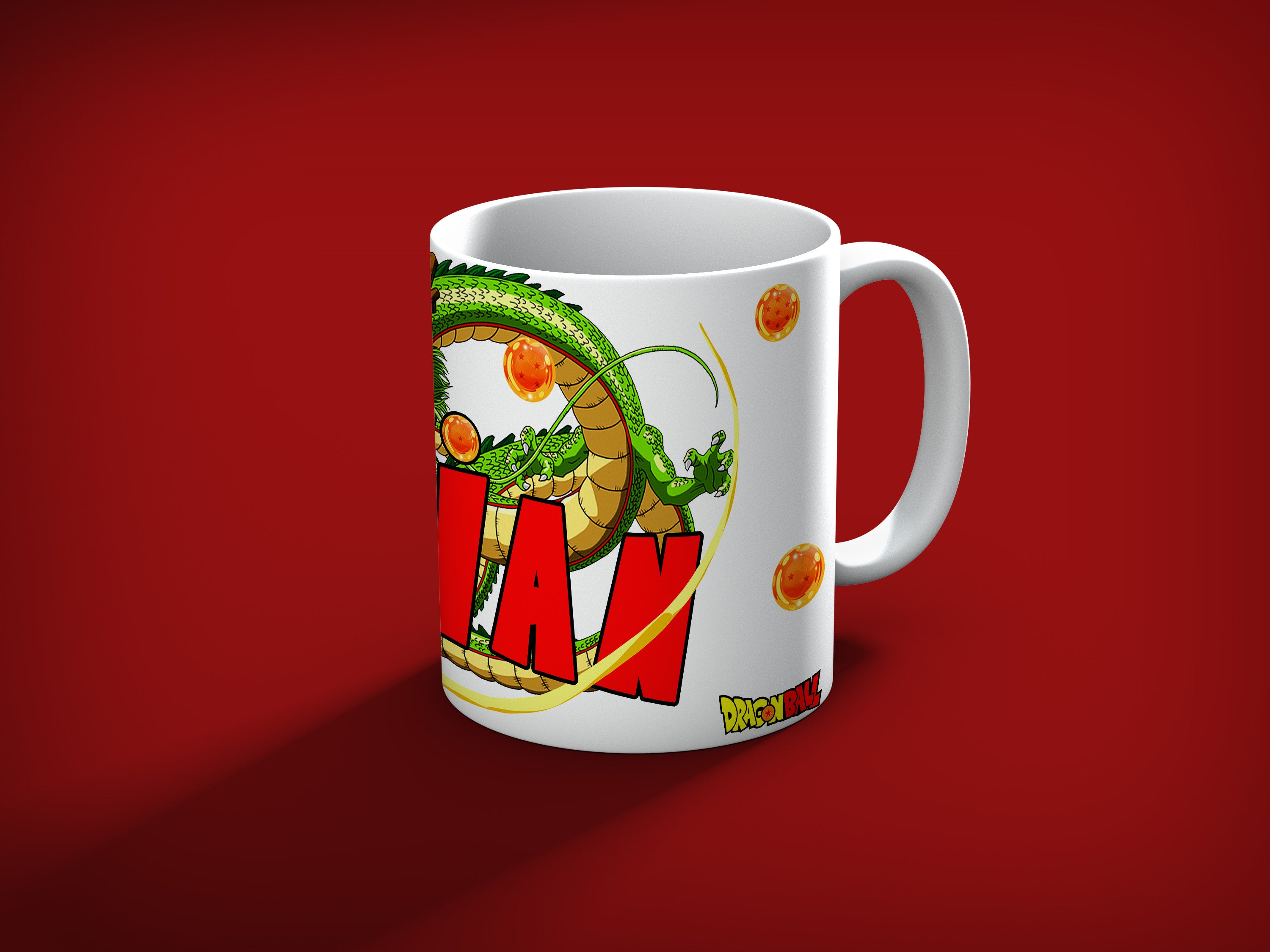 Personalized Anime Dragon Z Mug with Custom Name