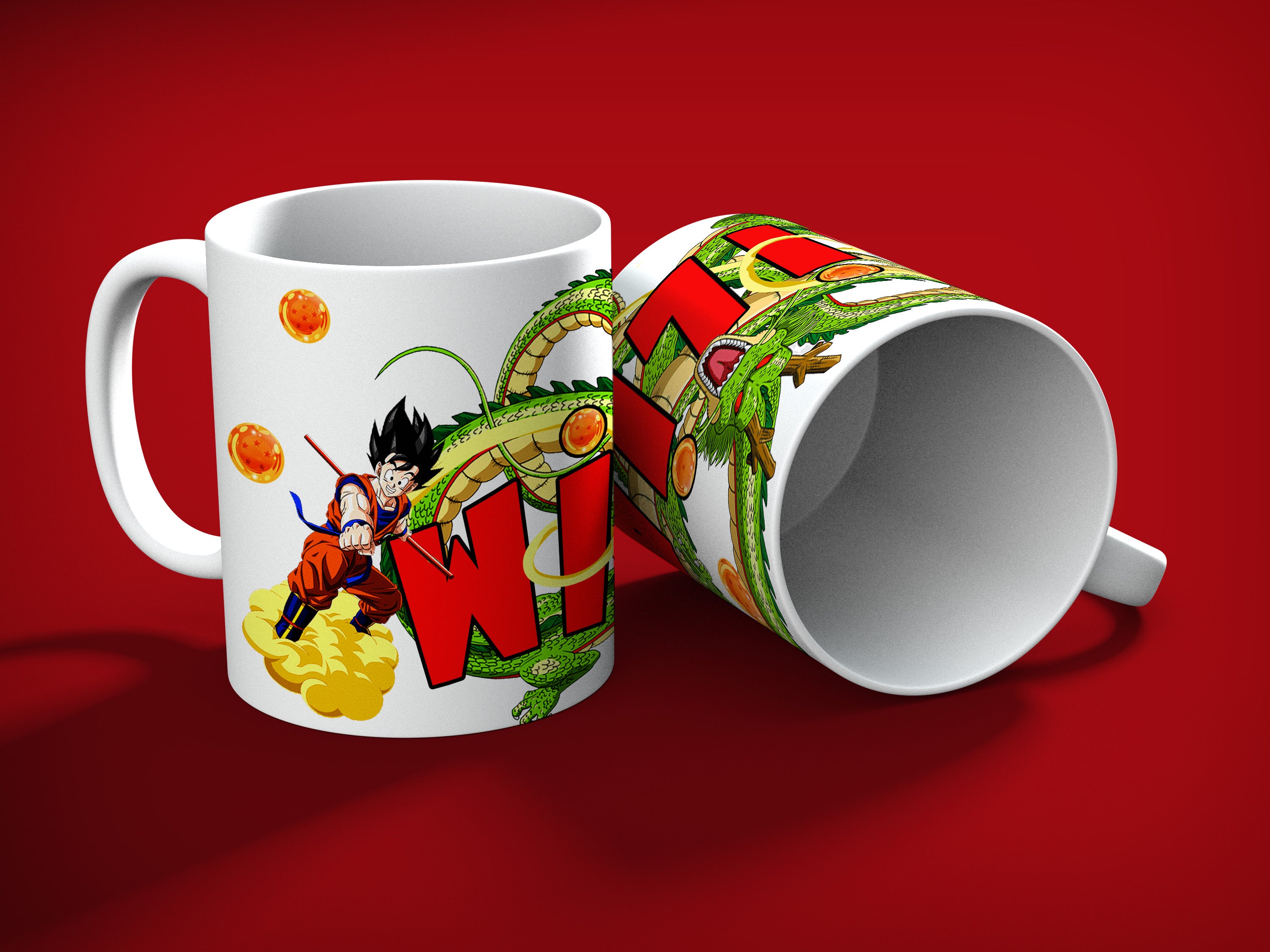 Personalized Anime Dragon Z Mug with Custom Name
